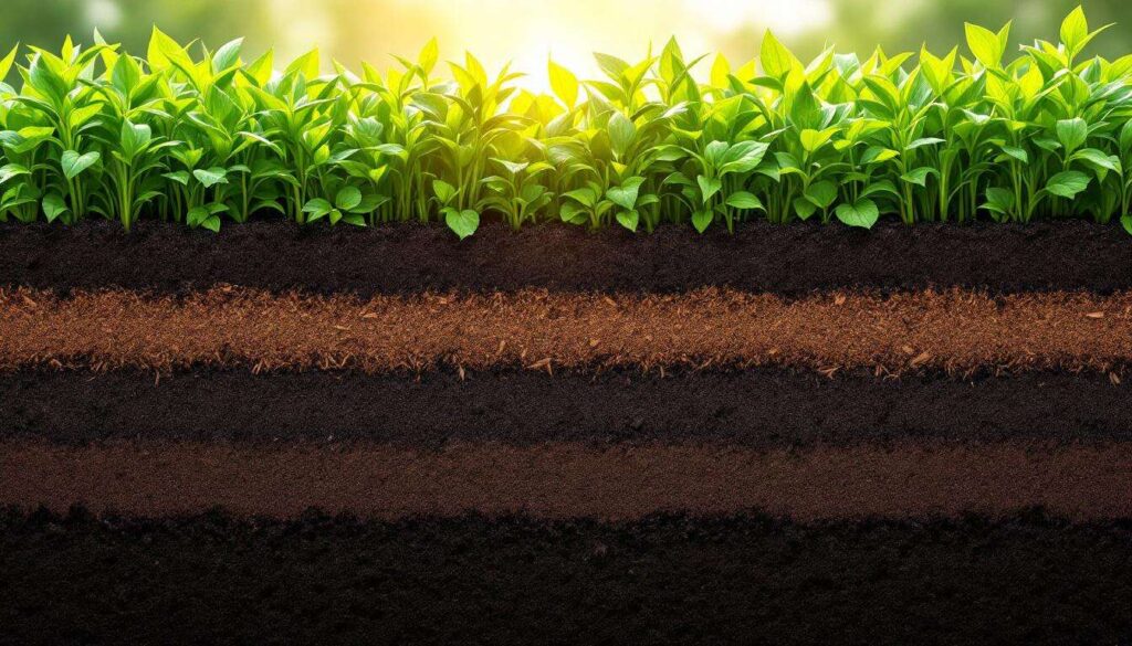The compost-layer method that enriches soil: why organic matter improves nutrient retention