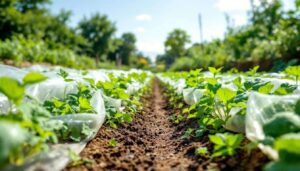 Biodegradable mulching film can protect plants without pesticides or plastics