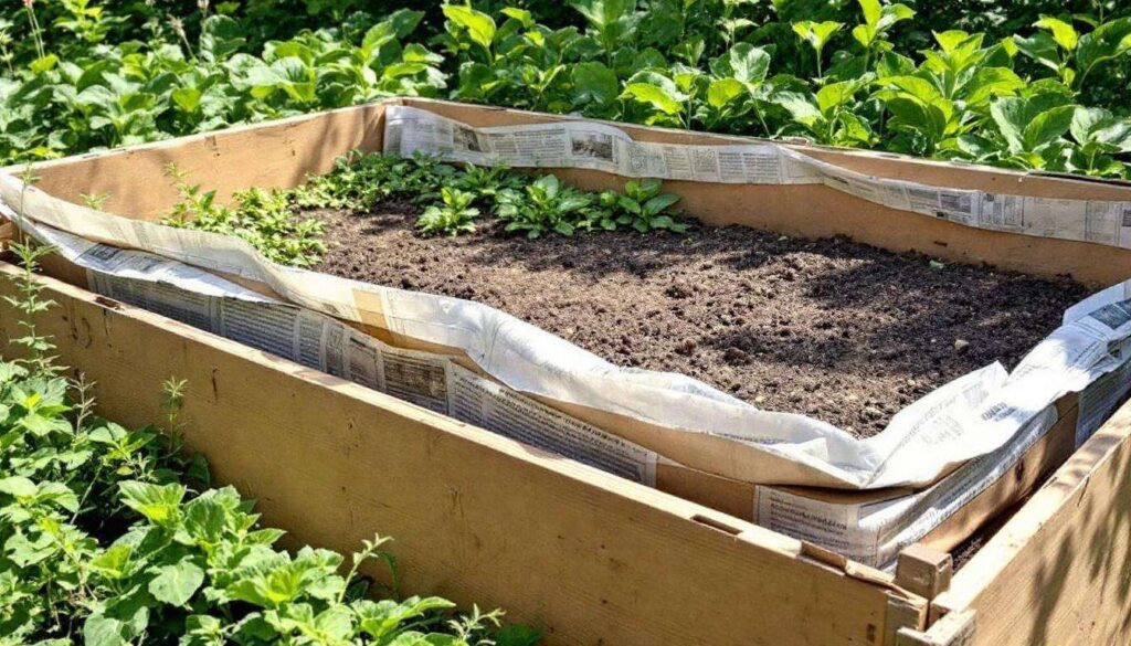 The cardboard-and-newspaper method that prevents weeds in raised beds: how layering blocks light