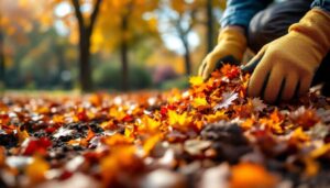 How to mulch with fallen leaves efficiently: why chopped layers retain nutrients