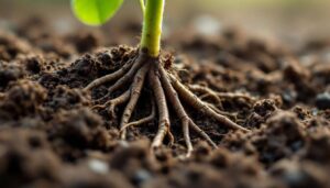 Plants use engineering principles to push through hard soil