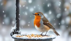 Robins won’t stop visiting: the cheap winter food that bird experts say works every time