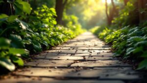 The vinegar solution that repels ants on your garden walkway